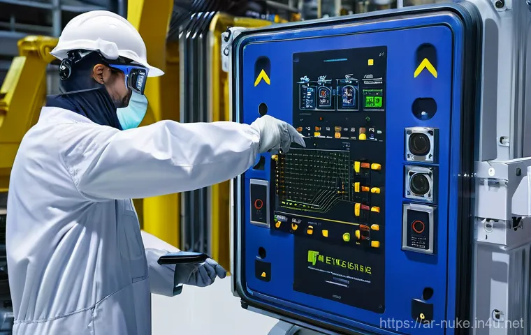 원자력 발전소 근무 환경 리뷰 - **"Inside the Modern Nerve Center"**: A diverse group of four to five professional Arab engineers an...