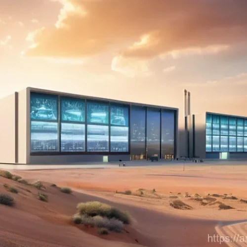 Home 27 원자력 기술 직무 면접 준비법 - **Prompt:** A dynamic, wide shot of a futuristic, environmentally friendly nuclear power complex sit...