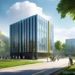 원자력 기술과 물리학의 융합 사례 - **Prompt 1: Powering a Sustainable Future with SMRs**
    "A visually striking image of a sleek, fut...