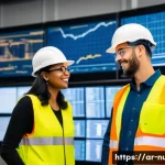 원자력 발전소의 경제적 효과 분석 - **Prompt 1: Diverse engineers collaborating at a modern, clean energy facility.**
    Detailed descr...